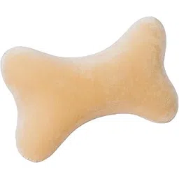 Amazon Brand- Solimo Leather Car Neck Pillow Breathable Auto Head Neck Rest Cushion | Neck Support Headrest | Comfortable Soft Pillows For Travel, Car Seat & Home | Set Of 1 (Beige)-picture-40