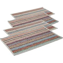 Amazon Brand - Solimo Tufted Valencia Doormat for Room | Office | Entrance - Set of 4 (38 x 58 cm)-picture-11