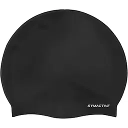 Amazon Brand - Symactive Classic Silicone Swimming Cap | Water-Resistant | Easy Fit | Protective |for Adult Men and Women | Breathable & Lightweight-picture-26