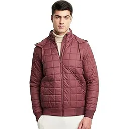 amazon brand - symbol Men's 100% Polyester Full Length Bomber Jacket-picture-12