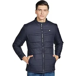amazon brand - symbol Men's 100% Polyester Regular Quilted Jacket-picture-13
