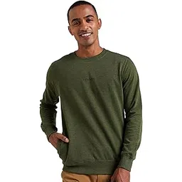 amazon brand - symbol Men's Cotton Crew Neck Sweatshirt-picture-24