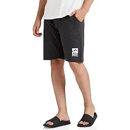 amazon brand - symbol Men's Cotton Rich Strechable Knit Terry Shorts - Regular Fit-picture-35