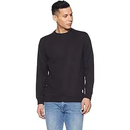 amazon brand - symbol Men's Cotton Round Neck Sweatshirt-picture-13
