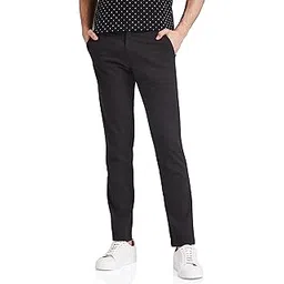 amazon brand - symbol Men's Slim Fit Mid Rise Trouser-picture-50