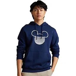 amazon brand - symbol Men's Cotton Hooded Sweatshirt image 1