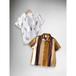 AMBARDI FASHION Boys Classic Printed Casual Shirt-picture-24