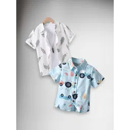 AMBARDI FASHION Boys Classic Printed Casual Shirt-picture-22