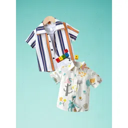 AMBARDI FASHION Boys Classic Striped Casual Shirt-picture-30