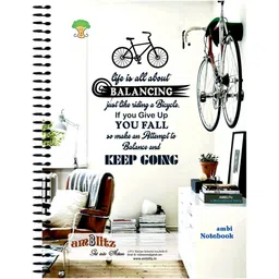amblitz Cycle A4 Notebook Unruled 400 Pages-picture-12