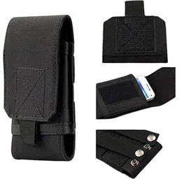 ameedarshan Pouch for Belt Leather Mobile Pouch Cover image 2