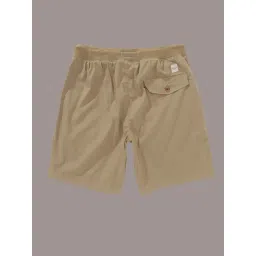 American Eagle Beige Regular Fit Cargo Shorts image 4