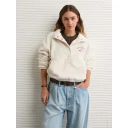 American Eagle Beige Regular Fit Printed Sweatshirt-picture-30