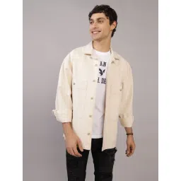 American Eagle Beige Regular Fit Shirt-picture-20