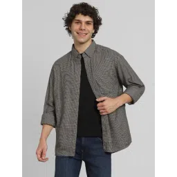 American Eagle Black Cotton Regular fit Print Shirt-picture-45