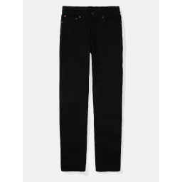 American Eagle Black Cotton Regular fit Solid Jeans image 3