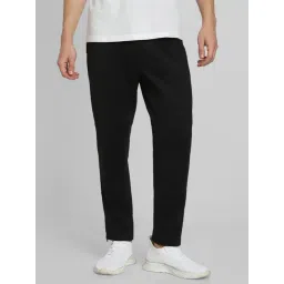 American Eagle Black Polyester Relaxed Fit Solid Joggers-picture-46