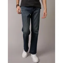 American Eagle Blue Cotton Regular Fit Jeans-picture-24