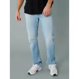 American Eagle Blue Cotton Regular Fit Jeans-picture-39