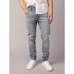 American Eagle Blue Cotton Regular Fit Jeans-picture-34