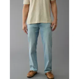 American Eagle Blue Cotton Regular Fit Jeans-picture-35