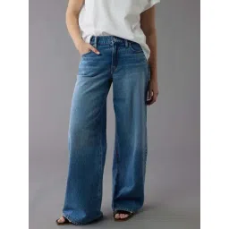 American Eagle Blue Cotton Regular Fit Jeans-picture-16