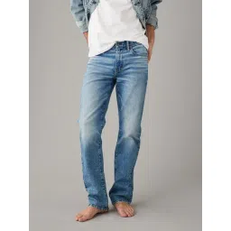 American Eagle Blue Cotton Regular Fit Jeans-picture-17