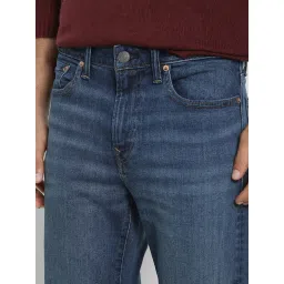 American Eagle Blue Cotton Regular Fit Jeans image 5