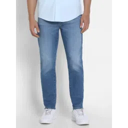 American Eagle Blue Cotton Regular fit Solid Jeans-picture-24