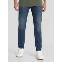 American Eagle Blue Cotton Regular fit Solid Jeans-picture-35