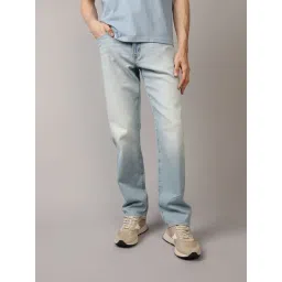 American Eagle Blue Cotton Regular fit Solid Jeans-picture-41