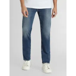 American Eagle Blue Cotton Regular fit Solid Jeans-picture-37