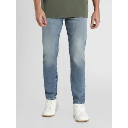 American Eagle Blue Cotton Regular fit Solid Jeans-picture-22