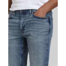 American Eagle Blue Cotton Regular fit Solid Jeans image 5