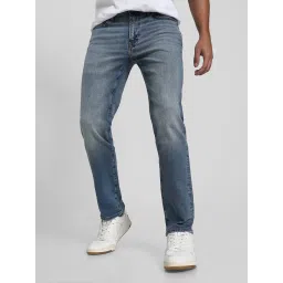 American Eagle Blue Cotton Regular fit Solid Jeans image 3