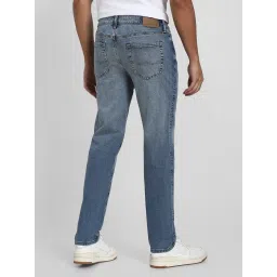 American Eagle Blue Cotton Regular fit Solid Jeans image 2