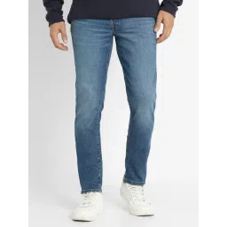 American Eagle Blue Cotton Slim Fit Jeans-picture-14