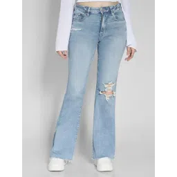American Eagle Blue Cotton Solid Jeans-picture-39