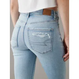 American Eagle Blue Cotton Solid Jeans-picture-48