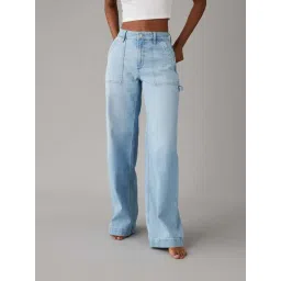 American Eagle Blue Regular Fit Jeans-picture-30