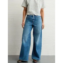 American Eagle Blue Regular Fit Jeans-picture-34