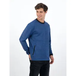 American Eagle Blue Regular Fit Printed Sweatshirt-picture-34