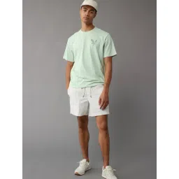 American Eagle Green Cotton Polyblend Regular Fit Graphic T-Shirt-picture-26