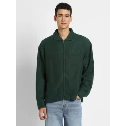 American Eagle Green Cotton Regular Fit Shirt-picture-22