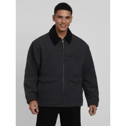 American Eagle Grey Regular Fit Jacket-picture-32