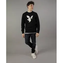 american eagle Men Micro-Print Full-Length Hoodie-picture-12