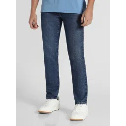 American Eagle Navy Cotton Regular fit Solid Jeans-picture-36