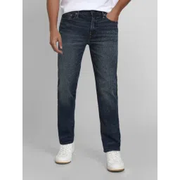 American Eagle Navy Cotton Regular fit Solid Jeans-picture-33