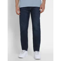 American Eagle Navy Cotton Regular fit Solid Jeans-picture-22