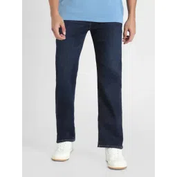 American Eagle Navy Cotton Regular fit Solid Jeans-picture-25